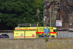 FW-OE: Schwerer Verkehrsunfall auf der B236 in der Nähe von Lennestadt - Neukamp