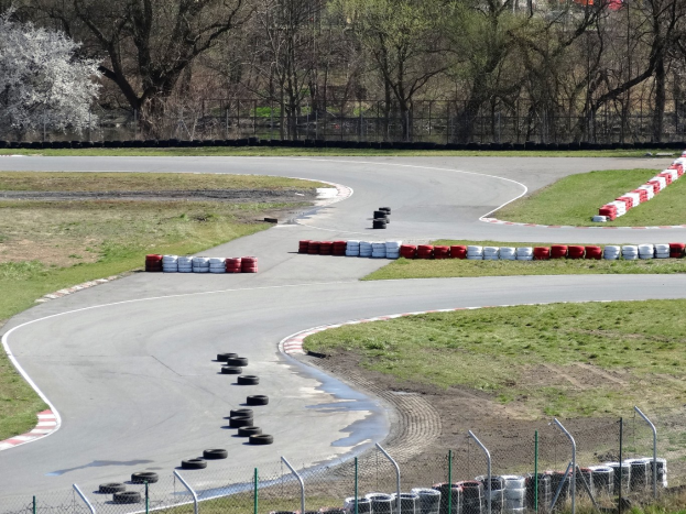 Zwei Frauen in Laufkleidung mit ausgestreckten Armen auf einer grünen Laufbahn unter einem blauen Himmel, auf dem Cover von 'Track & Field News' abgebildet.